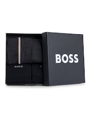 BOSS Cotton Blend Socks 4 Pack In A Regular Fit - Изображение 2 из 4