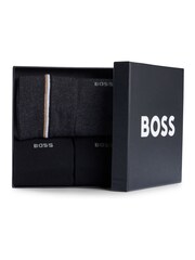 BOSS Cotton Blend Socks 4 Pack In A Regular Fit - Изображение 3 из 4