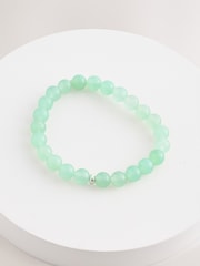 Vert - Bracelet stretch orné de perle - Image 4 de 6