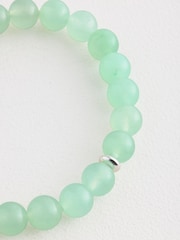 Vert - Bracelet stretch orné de perle - Image 5 de 6