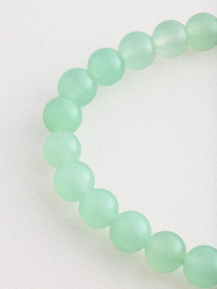 Vert - Bracelet stretch orné de perle - Image 6 of 6