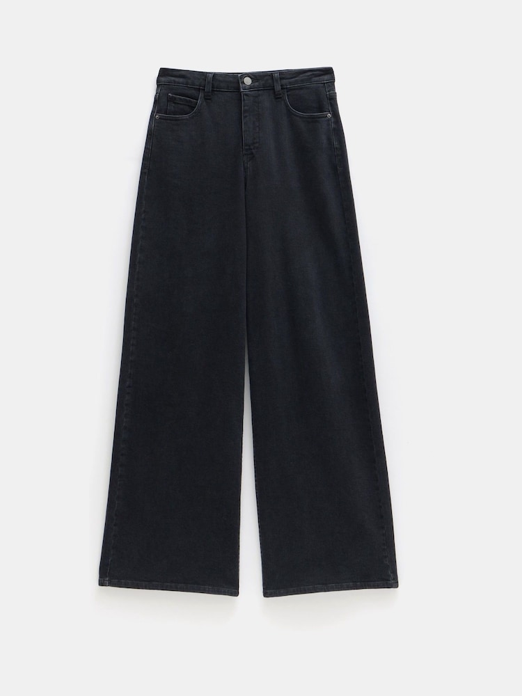Hush Black Nessa Wide Leg Jeans - Image 5 of 5