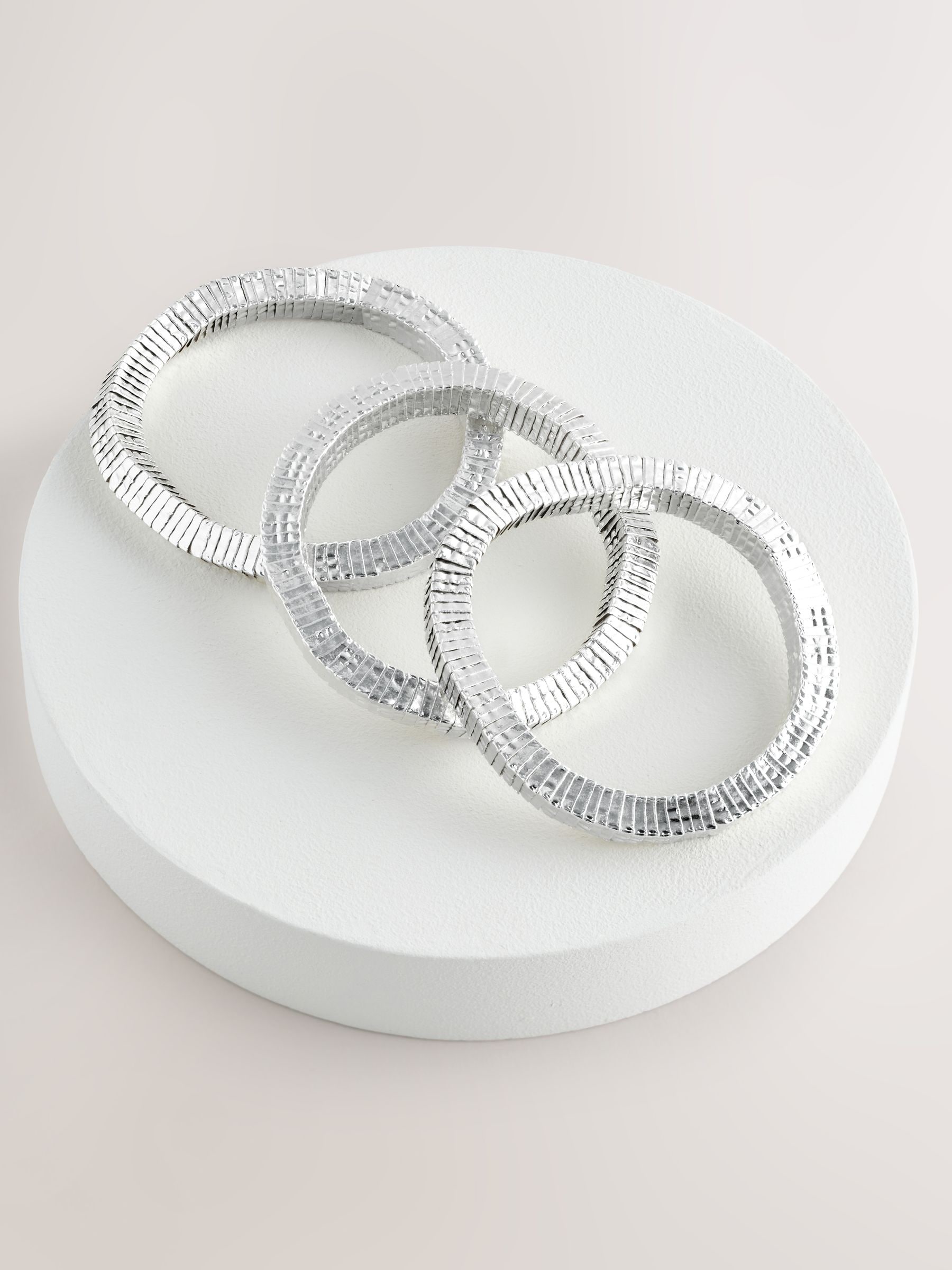 Buy Silver Tone Stretch Bracelet from Next Singapore