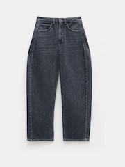 Hush Grey Cordelia Barrel Leg Jeans - Image 5 of 5