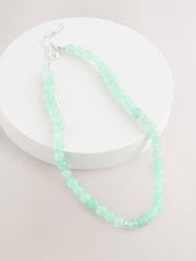Green Beaded Necklace - Image 5 of 7