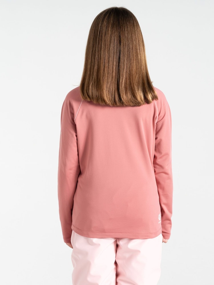 Dare 2b Kids Pink Consist II Recycled Core Stretch T-Shirt - Image 3 of 3