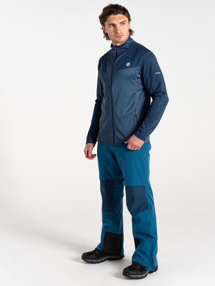 Dare 2b Mens Blue Substratum III Core Stretch Midlayer Jacket - Obraz 2 z 6