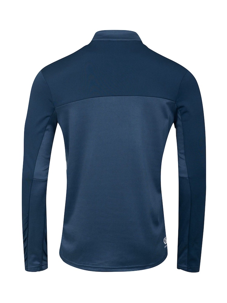 Dare 2b Mens Blue Substratum III Core Stretch Midlayer Jacket - Obraz 6 z 6