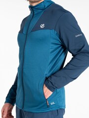 Dare 2b Mens Blue Substratum III Core Stretch Midlayer Jacket - Image 4 of 4