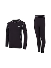 Dare 2b Kids Pow II Base layer Black Set - Image 1 of 6