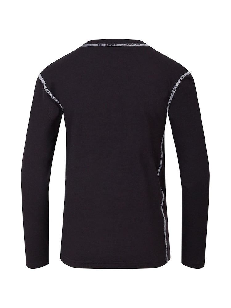 Dare 2b Kids Pow II Base layer Black Set - Image 2 of 6