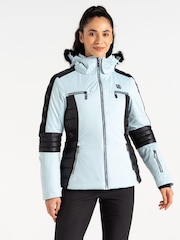 Dare 2b Womens Blue Enlighten Ski Jacket - Image 1 of 9