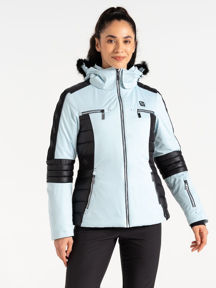 Dare 2b Womens Blue Enlighten Ski Jacket - Image 1 of 9