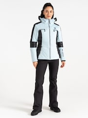 Dare 2b Womens Blue Enlighten Ski Jacket - Image 2 of 9