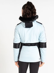 Dare 2b Womens Blue Enlighten Ski Jacket - Image 3 of 9