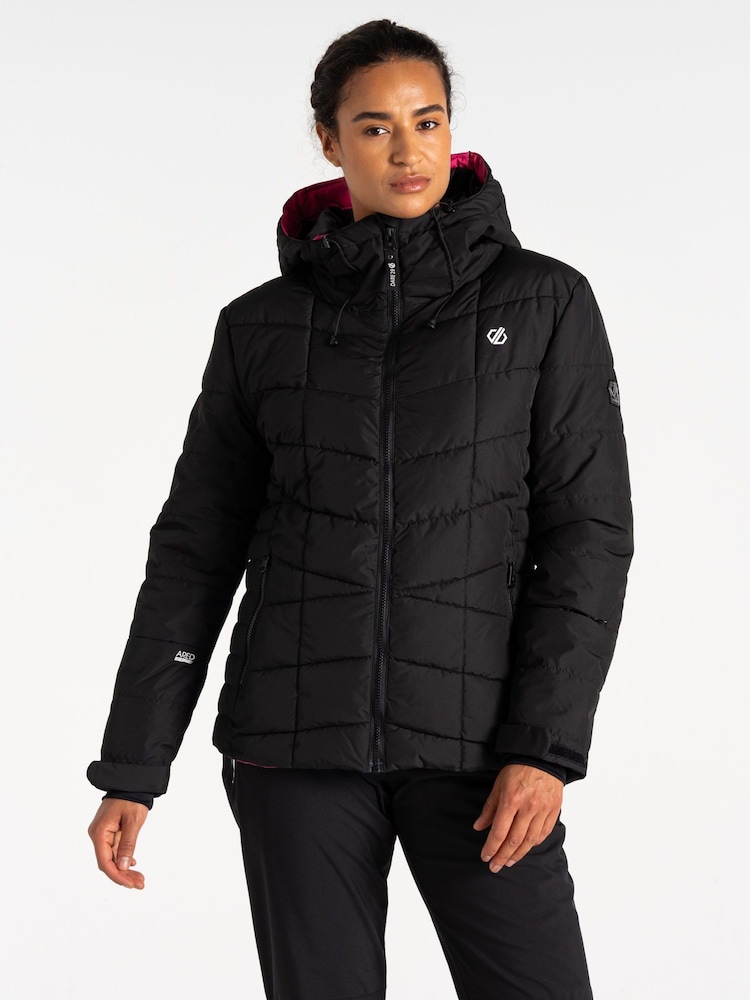 Dare 2b Womens Blindside Ski Black Jacket - Image 1 of 9 Dare 2b Womens Blindside Ski Black Jacket - Image 1 of 9