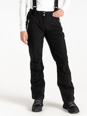 Negro - Dare 2b Womens Effused II Ski Black Trousers - Imagen 3 de 9