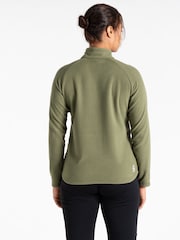 Verde - Dare 2b Womens Green Freeform II Lightweight Fleece - Imagen 3 de 7