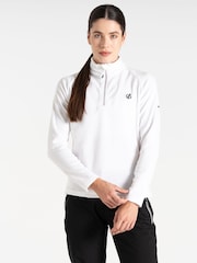 Blanco - Dare 2b Womens Green Freeform II Lightweight Fleece - Imagen 1 de 6