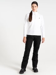 Blanco - Dare 2b Womens Green Freeform II Lightweight Fleece - Imagen 3 de 6