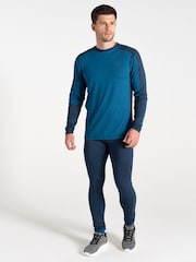 Dare 2b Mens Blue Exchange IV Thermal Baselayer Set - Image 1 of 10