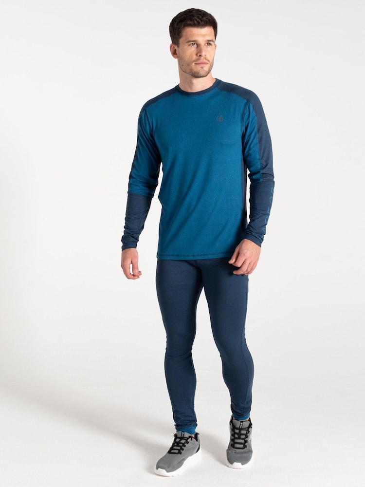 Dare 2b Mens Blue Exchange IV Thermal Baselayer Set - Image 1 of 10