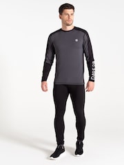 Dare 2b Mens Exchange IV Thermal Baselayer Black Set - Image 1 of 5