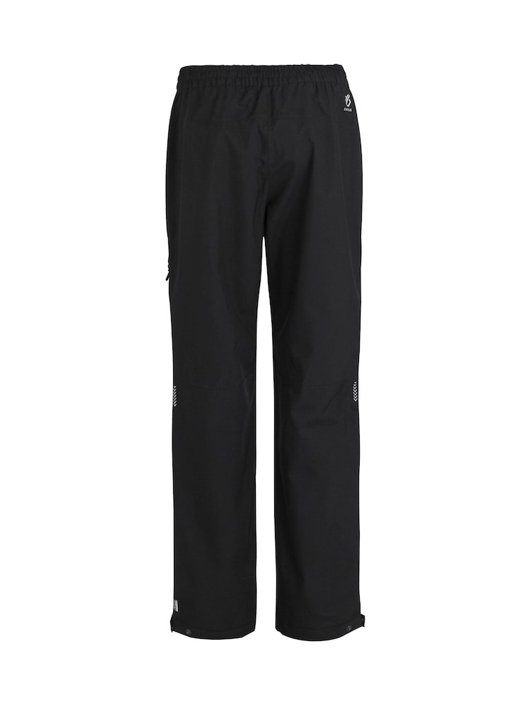 Dare 2b Mens Adriot III Waterproof Black Overtrousers - Image 8 of 9