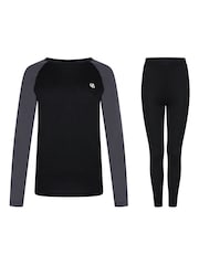 Dare 2b Womens Exchange IIII Base Layer Black Set - Image 4 of 9