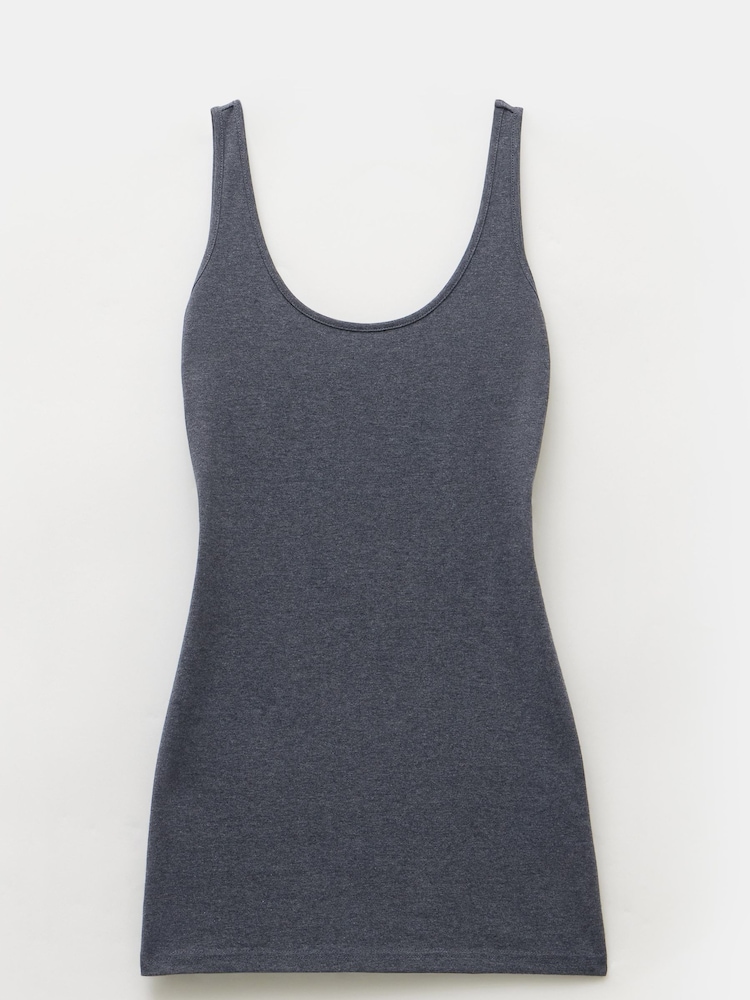 Hush Grey Marcy Long Line Tank - Image 5 of 5