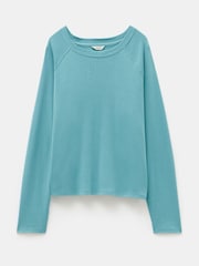Verde - Hush Matilda 100% Cotton Raglan T-Shirt - Imagen 6 de 6