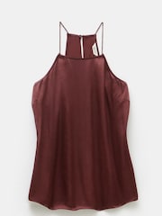 Hush Brown Medina Halter Top - Image 5 of 5
