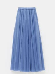 Hush Blue Millie Godet Skirt - Image 5 of 5