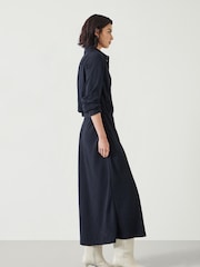 Hush Black Martina Pinstripe Midi Dress - Image 4 of 6