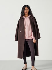 Hush Pink Shay Oversized Heavyweight 100% Cotton Hoodie - Image 2 of 6