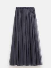 Hush Grey Millie Godet Skirt - Image 5 of 5
