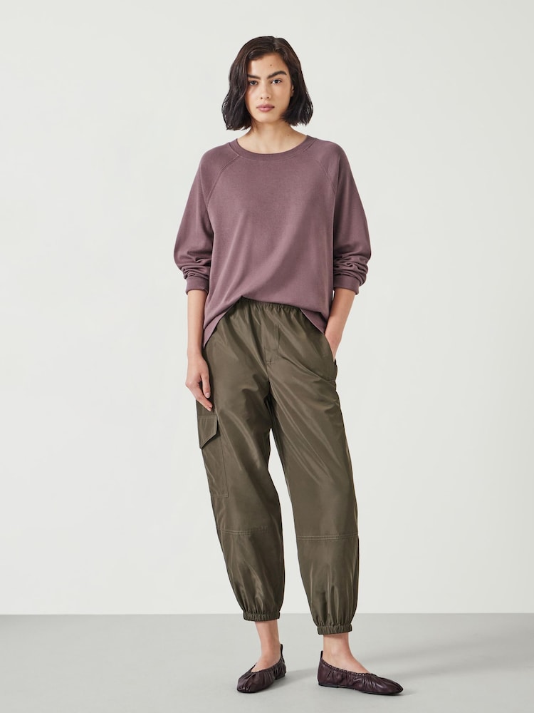 Hush Brown Matilda 100% Cotton Raglan T-Shirt - Image 2 of 5