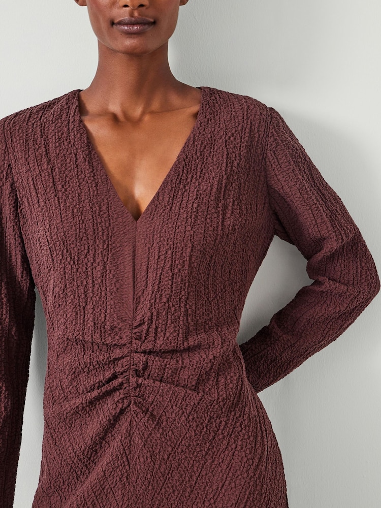 Hush Light brown Print Myrah Midi Dress - Image 2 of 2