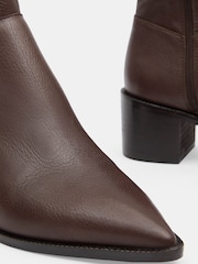 Hush Brown Taylah Ankle Boots - Image 3 of 4