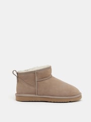 Hush Cream Ultra Mini Sheepskin Boots - Image 2 of 5