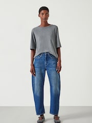Gris - Hush Reece Relaxed T-Shirt - Imagen 2 de 5