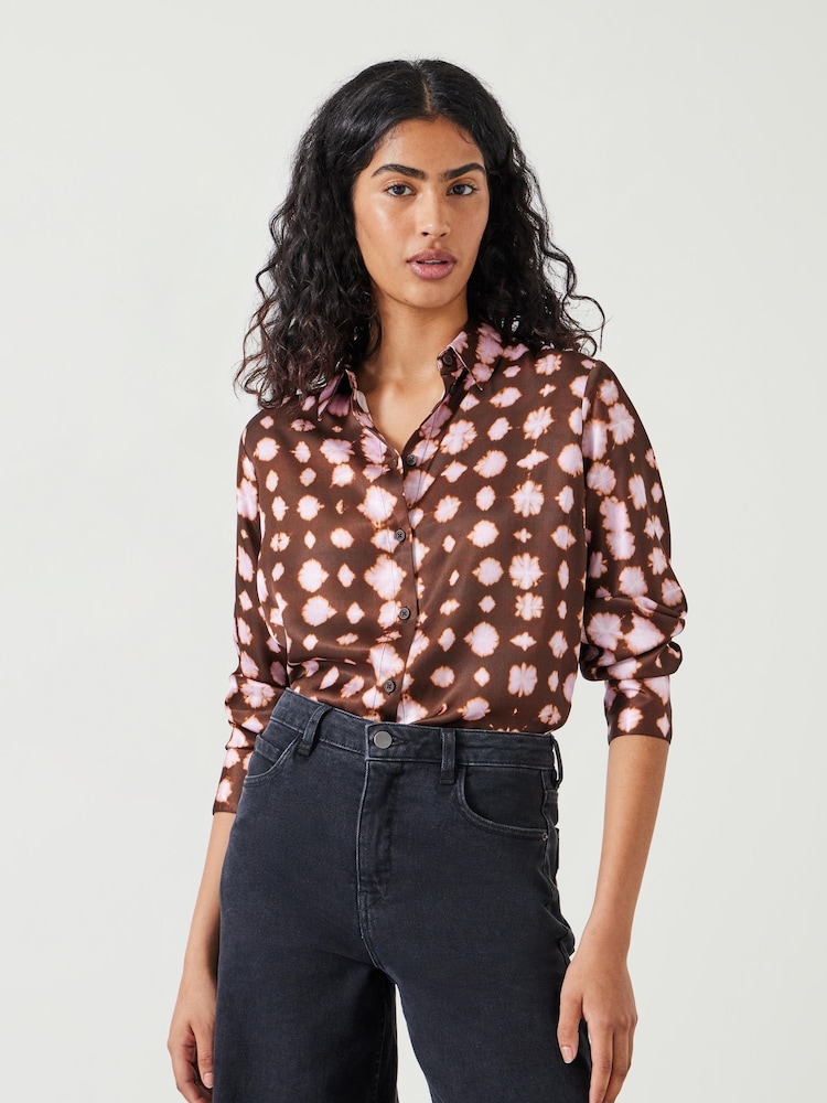 Hush Brown Rita Shirt - Image 1 of 5