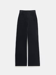 Hush Black 100% Cotton Rowan Flared Trousers - Image 5 of 5