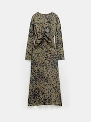 Hush Animal Print Myrah Midi Dress - Image 3 of 5