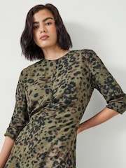 Hush Animal Print Myrah Midi Dress - Image 4 of 5