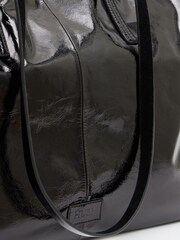 Hush Black Patent Leather Tote - Image 3 of 3