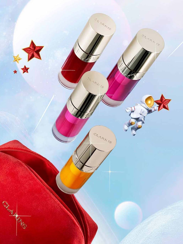 Clarins Beautiful Lips Comfort Oil Collection Gift Set (Worth £100) - Image 5 of 5 Clarins Beautiful Lips Comfort Oil Collection Gift Set (Worth £100) - Image 5 of 5