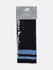 New Balance Black Basketball Socks 3 Pack - Image 3 of 3