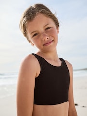 Black Textured Bikini (3-16yrs) - Image 4 of 8