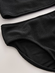 Black Textured Bikini (3-16yrs) - Image 7 of 8